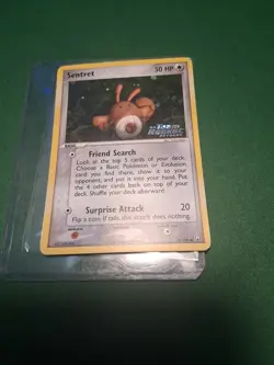Pokemon TCG Card English ex Team Rocket Returns Sentret 75/109 Reverse Holo - Image 1