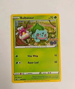 Pokemon TCG Kanto Starter Trio Black Star Promo Card Set Pokemon GO Stamped - Image 2