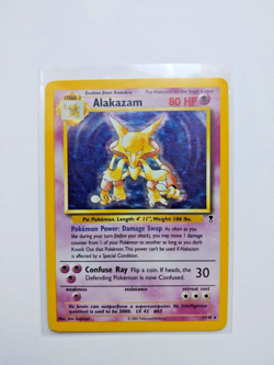 Alakazam Holo Pokemon Card 1/110 Legendary Edition ENG - no shining no Crystal - Image 1