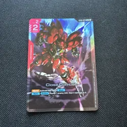 CLOSE COMBAT ST03-013 C+ GUNDAM CARD GAME ALT ART - Image 1