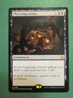 2024 - MTG - Phyrexian Arena - Foundations - Rare - Enchantment - 1AA - Image 1