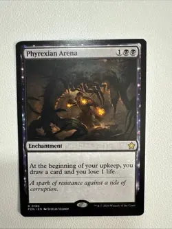 Phyrexian Arena (NM Non-Foil) FDN-0180 Rare MTG - Image 1