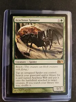 Arachnus Spinner - Core Set 2012 (M12) - MTG Magic - LP - Rare - Image 1