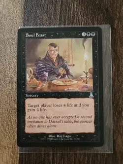 Soul Feast - Urza's Destiny - MTG Magic - Uncommon - Black Sorcery - Image 1