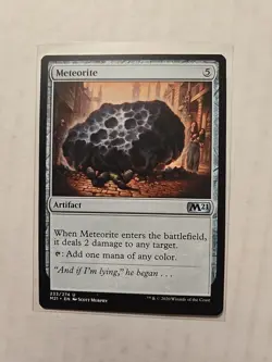 Meteorite - Core Set 2021 M21 - LP - Uncommon - Artifact - Image 1