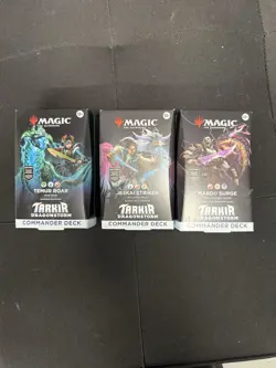 Magic The Gathering: Tarkir Dragonstorm Commander Decks (Set of 3 Decks) NEW - Image 1