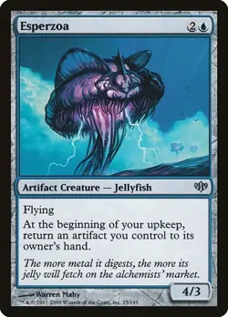 Esperzoa (Foil) 25 MTG NM - Conflux - Image 1