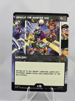 Behold the Sinister Six! (Borderless) Marvel's Spider-Man Regular - Image 1