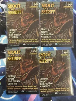 Magic The Gathering Shoot the Sheriff Secret Lair Showdown Regular - Image 1