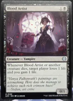 Blood Artist #182 Commander: The Lost Caverns of Ixalan Regular Uncommon - Image 1