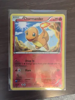 Pokemon Charmander TCG Reverse Holo Card Boundaries Crossed 18/149 Common - Image 1