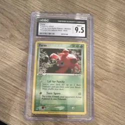 Pokemon Paras 004/034 Trading Card Game Classic Holo CGC 9.5 2023 TCG Card - Image 1