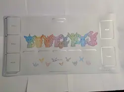 Pokemon S-Chinese Eevee Theme Playmat Storage Box + Playmat 2024 NEW - US SELLER - Image 2