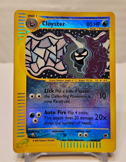 Cloyster 8/165 Reverse Holo Rare Expedition Pokemon 1089 - Image 1