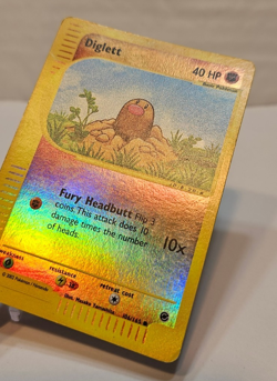 Diglett 106/165 Common Reverse Holo Expedition Pokemon 1099 - Image 3