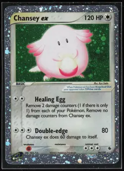 Pokemon TCG Ruby and Sapphire #96/109 Chansey ex - Image 1