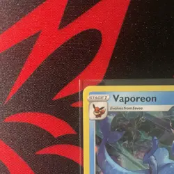 Vaporeon Pokemon Sword And Shield Black Star Promo 072 - Image 3