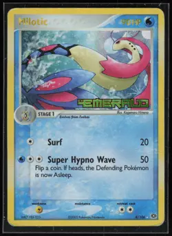 Pokemon TCG Emerald #8/106 Milotic stamped - Image 1