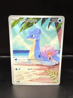 Pokemon TCG Misty's Lapras Destined Rivals 194/182 Rare Special Full Art - Image 2