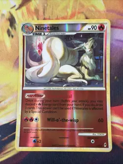 Ninetales 17/95 NM Holo Rare Reverse Holo Call of Legends 2011 Pokemon TCG - Image 1