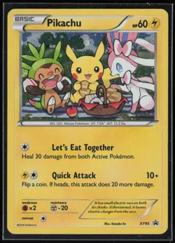 Pokemon TCG XY Promos #XY95 Pikachu - Image 1