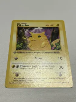 Pikachu 1st Edition Base Set Shadowless Yellow Cheeks VLP/NM- Pokemon TCG - Image 2