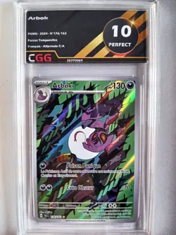 Carte Pokemon Francais Arbok (TEF 176) Forces Temporelles CGG 10 26770069 - Image 1