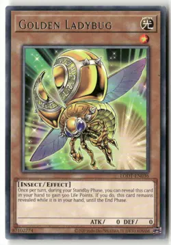 #LODT-EN036 - Golden Ladybug - Rare WB1 R Lightly played - Image 1