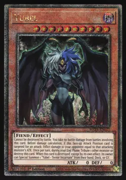Yubel - MP24-EN021 - Quarter Century Secret Rare - 1st Edition Yugioh - Image 1