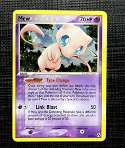Mew #10/92 EX Legend Maker Holo Rare Pokemon Card 2006 - Image 1