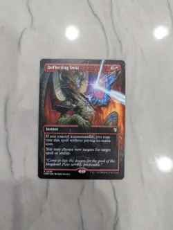 MTG Deflecting SWAT Borderless Commander Masters Regular Card NM Condition - Image 1