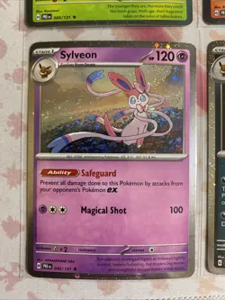 Prismatic Evolutions Costco Cosmos Holo Promo Cards Full Set Of 8 Eeveelutions - Image 2
