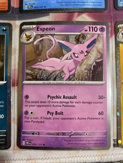 Prismatic Evolutions Costco Cosmos Holo Promo Cards Full Set Of 8 Eeveelutions - Image 4