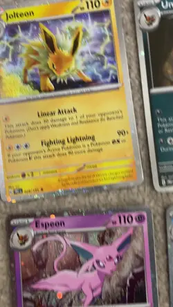 Prismatic Evolutions Costco Cosmos Holo Promo Cards Full Set Of 8 Eeveelutions - Image 2