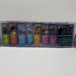 Prismatic Evolutions Costco Cosmos Holo Promo Cards Full Set Of 8 Eeveelutions - Image 1