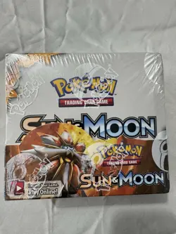 Pokemon TCG: Sun & Moon - Base Set Booster Box - Factory Sealed English N702 - Image 1