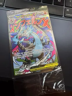 Pokemon Mega Charizard X ex 023 + Oricorio ex Phantasmal Flames UPC Promo Sealed - Image 1
