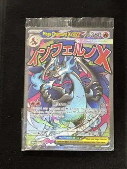 Mega Charizard X ex 023 & Oricorio ex Promo SEALED Phantasmal Flames UPC Pokemon - Image 1