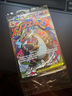 Pokemon Mega Charizard X ex 023 + Oricorio ex Phantasmal Flames UPC Promo Sealed - Image 1