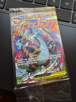 Pokemon Mega Charizard X ex 023 + Oricorio ex Phantasmal Flames UPC Promo Sealed - Image 1