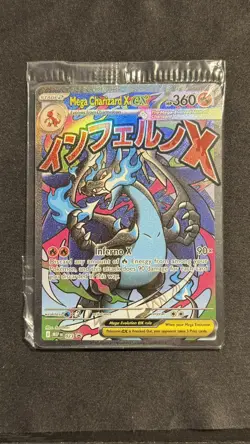 Pokemon Mega Charizard X ex 023 + Oricorio ex Phantasmal Flames UPC Promo Sealed - Image 3