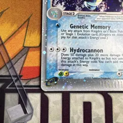 2003 Pokemon Kingdra EX EX Dragon Holo Rare EX Cosmos Holo #92/97 - NM - Image 4