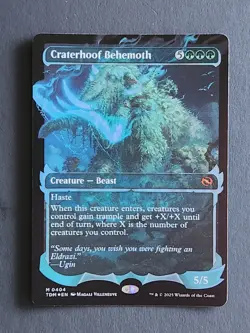 Craterhoof Behemoth (Showcase) Tarkir: Dragonstorm Foil - Image 1