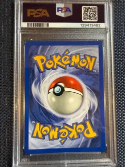Blaine's Arcanine 1 PSA 7 2000 Pokemon Gym Challenge holo NM vintage pokemon - Image 3