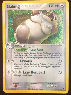 Pokemon Trading Card Game 4 set Slaking Kangskhan Nidoqueen Pidgeot Holographic - Image 2