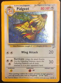 Pokemon Trading Card Game 4 set Slaking Kangskhan Nidoqueen Pidgeot Holographic - Image 4