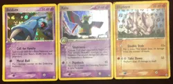 Pokemon Trading Card Game Beldum(54/101)Xatu(49/115)Rhyhoen(70/101) Holographic - Image 1