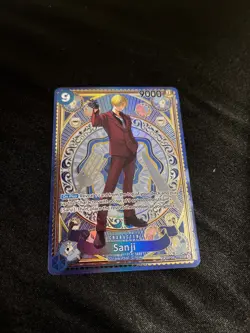 Sanji SEC OP06-119 SP Fist of Divine Speed ONE PIECE Card English NM IN HAND - Image 1