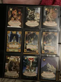 HUGE LOT HYBORIAN GATES TCG TRADING CARDS. 1995 459 CARDS. M/NM VERY NICE! - Image 5