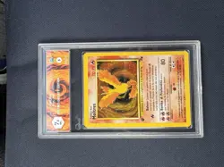 Moltres 12/62 Holo 1 Edition 1 Edizione Fossil Pokemon Card Graad 7.5 Psa BSG - Image 1